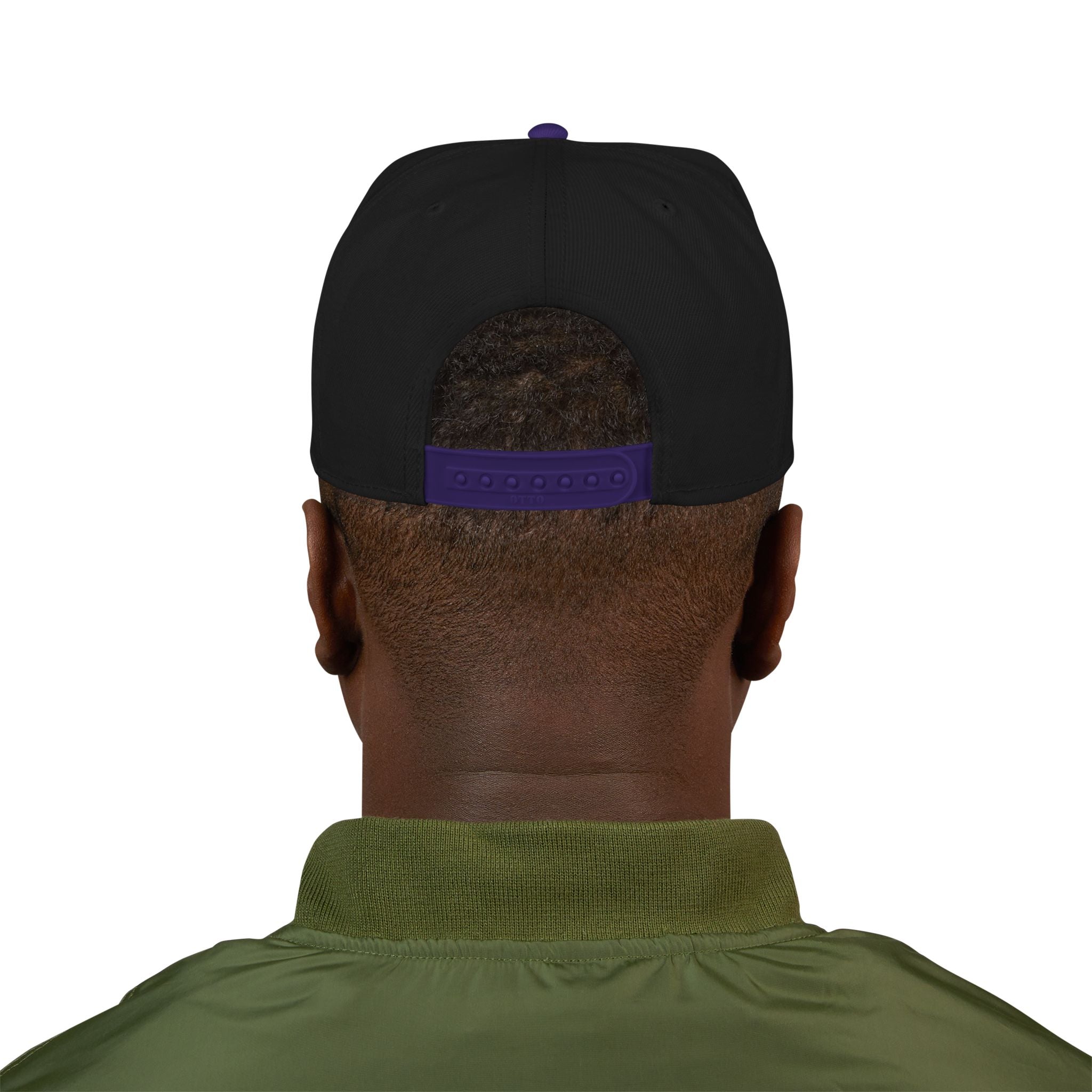 Embroidered Snapback Cap — Retro 'TB' Crest Hat