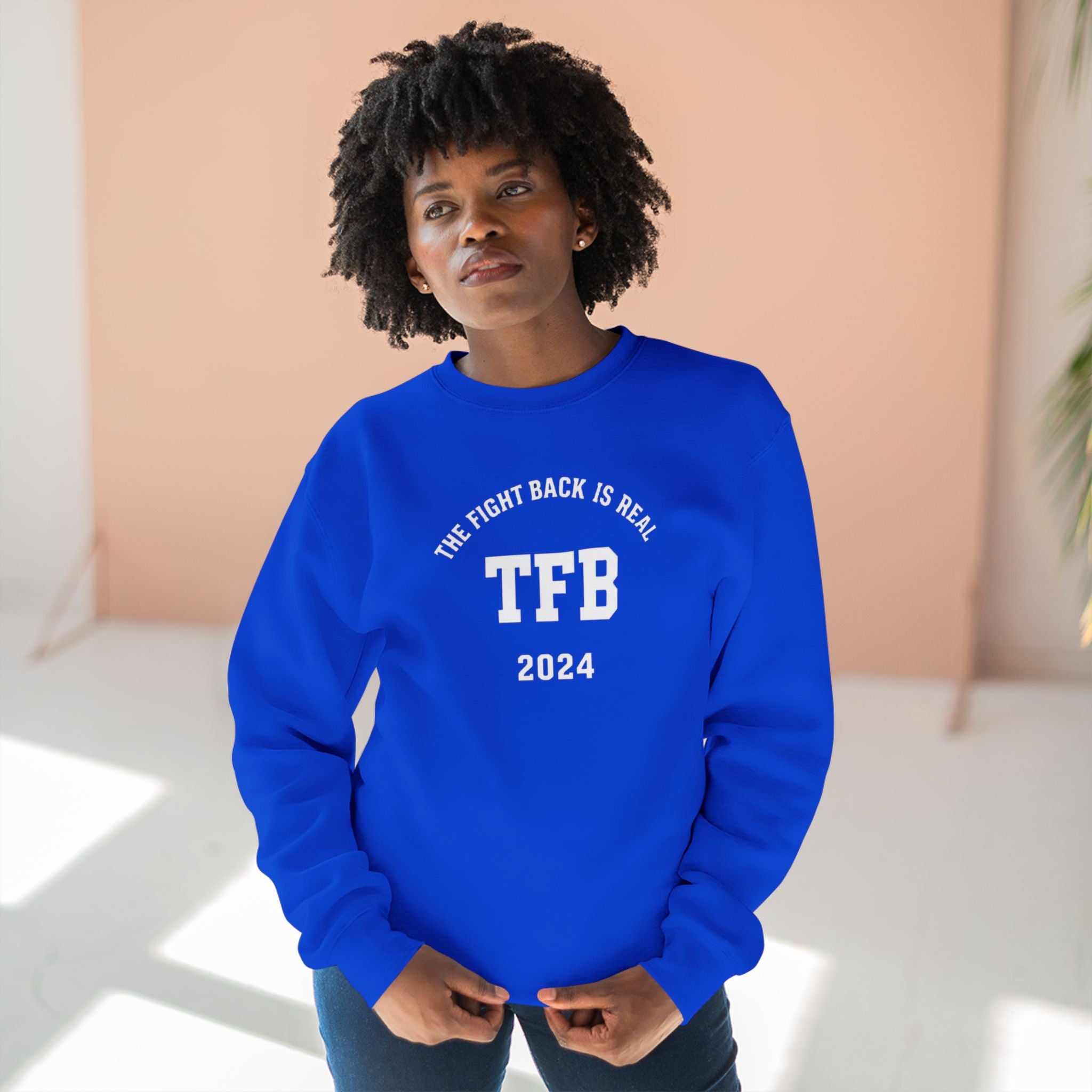 TFB 2024 Crewneck Sweatshirt — Minimal Arch Logo Pullover