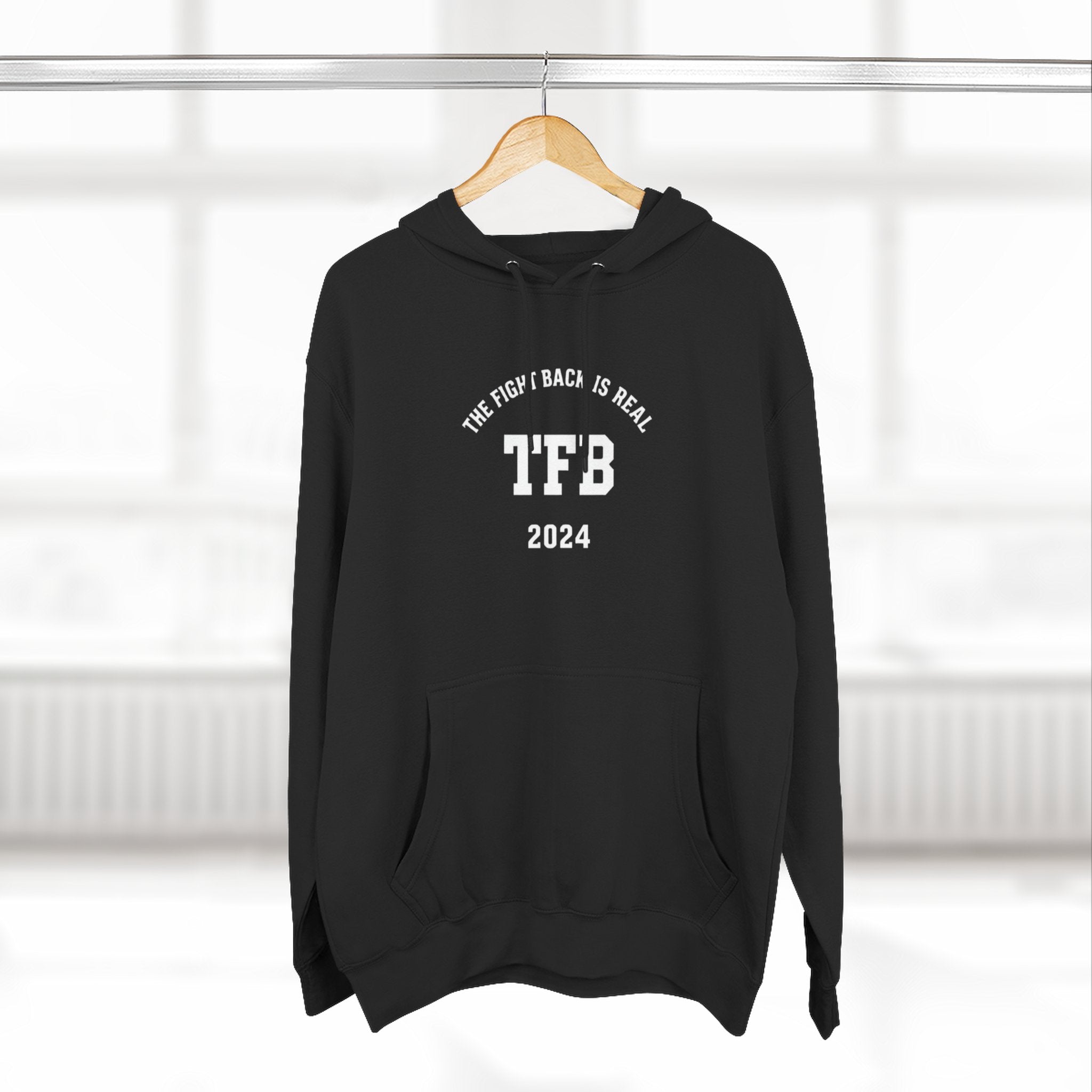 TFB 2024 Fleece Hoodie — Minimal Collegiate Pullover