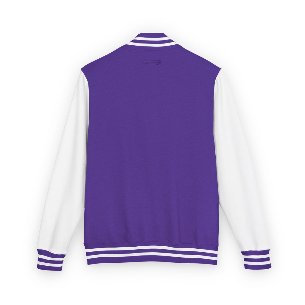 Letterman Jacket — 'TFB' Retro Varsity Coat (Red & White)