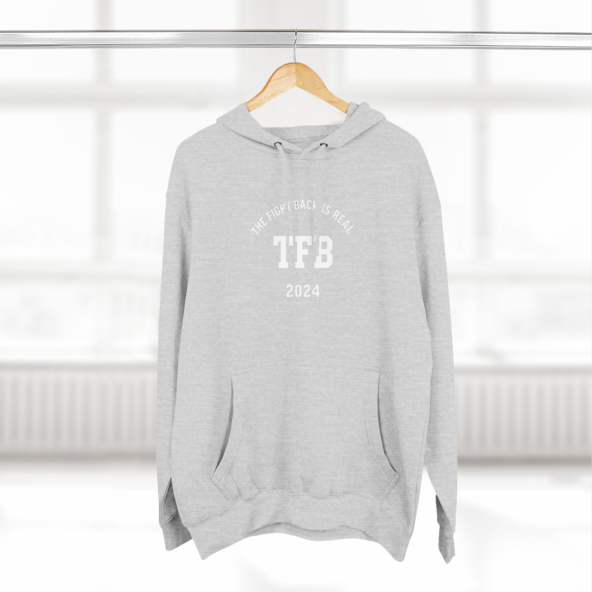 TFB 2024 Fleece Hoodie — Minimal Collegiate Pullover