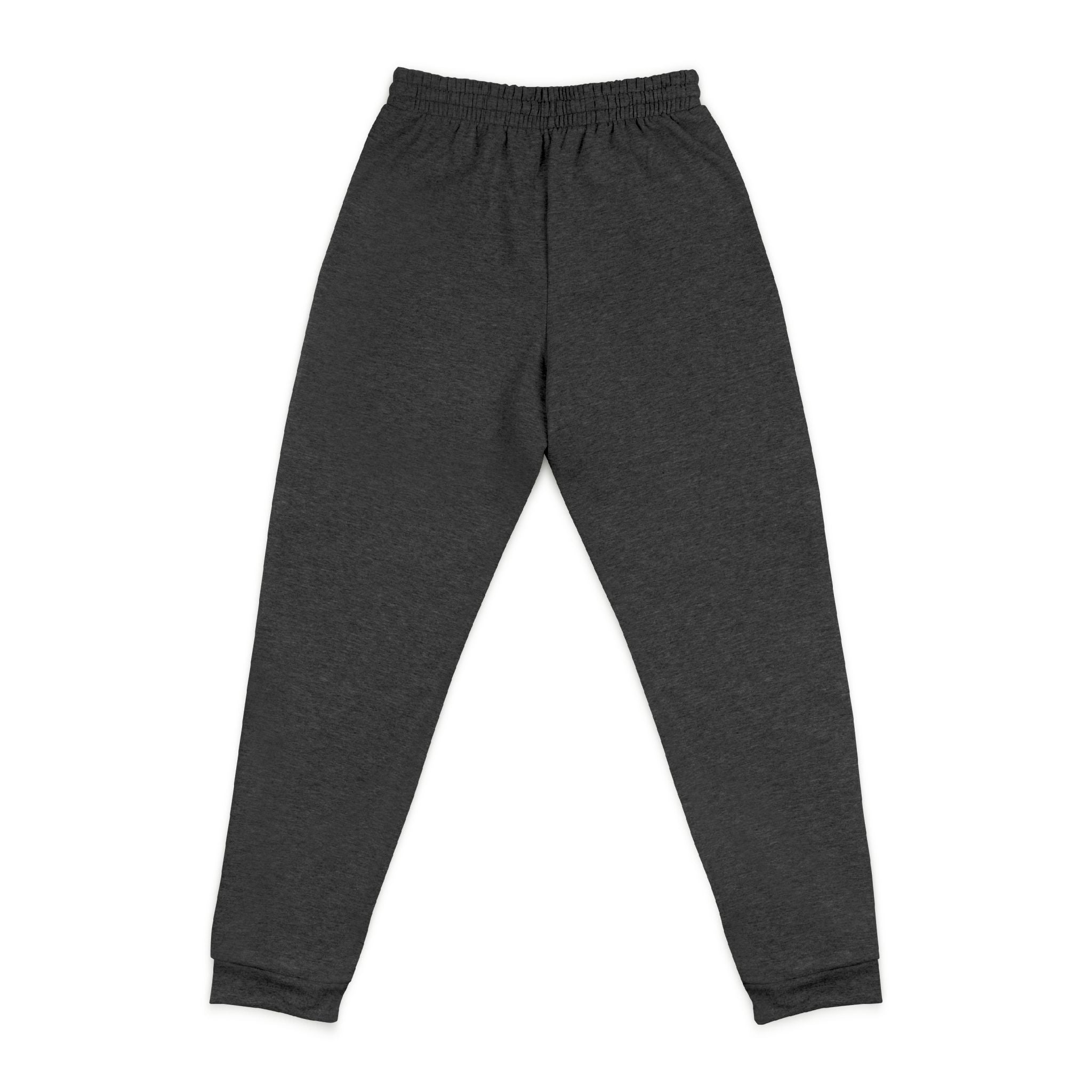 Embroidered 'TFB' Charcoal Joggers — Cozy Casual Lounge Pants