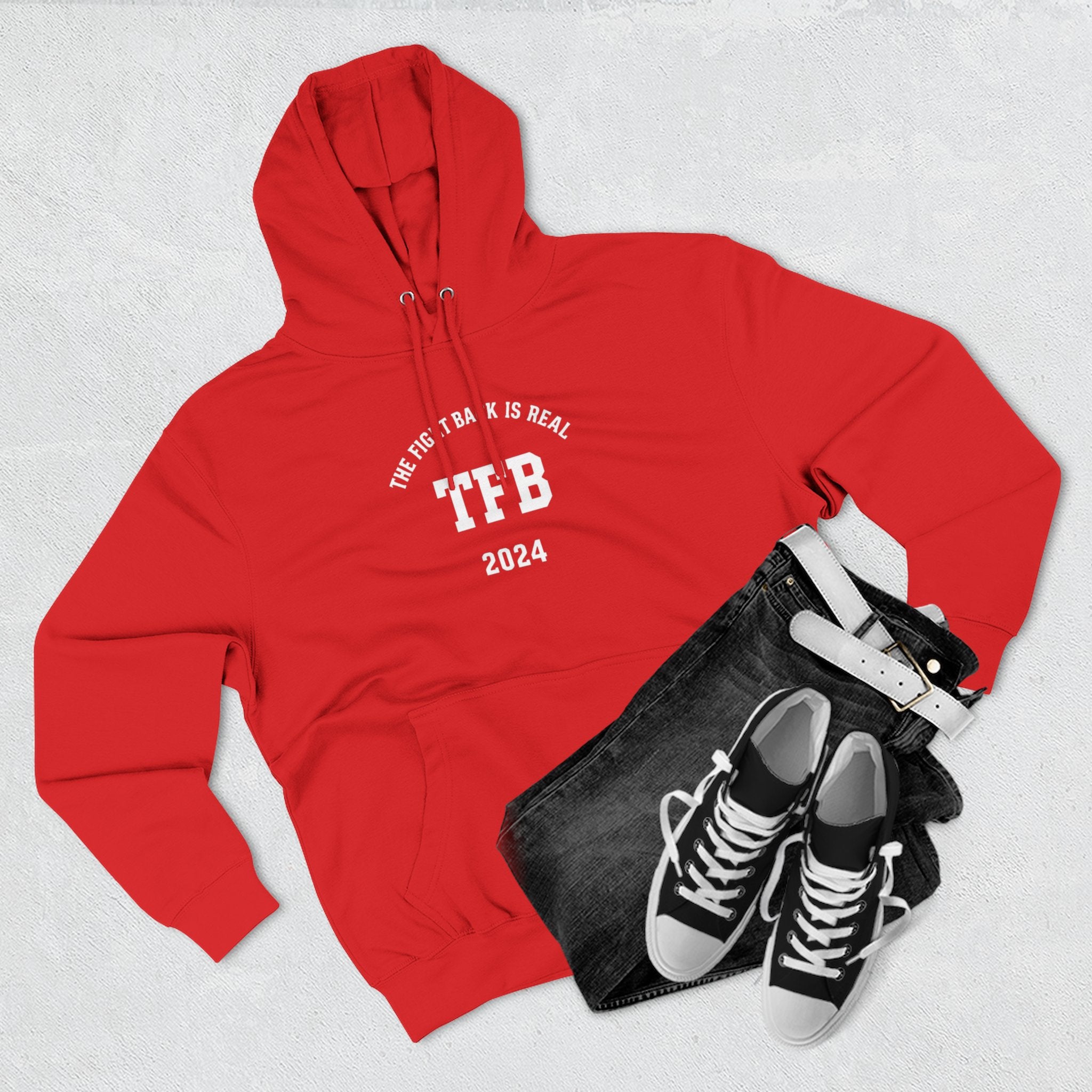 TFB 2024 Fleece Hoodie — Minimal Collegiate Pullover