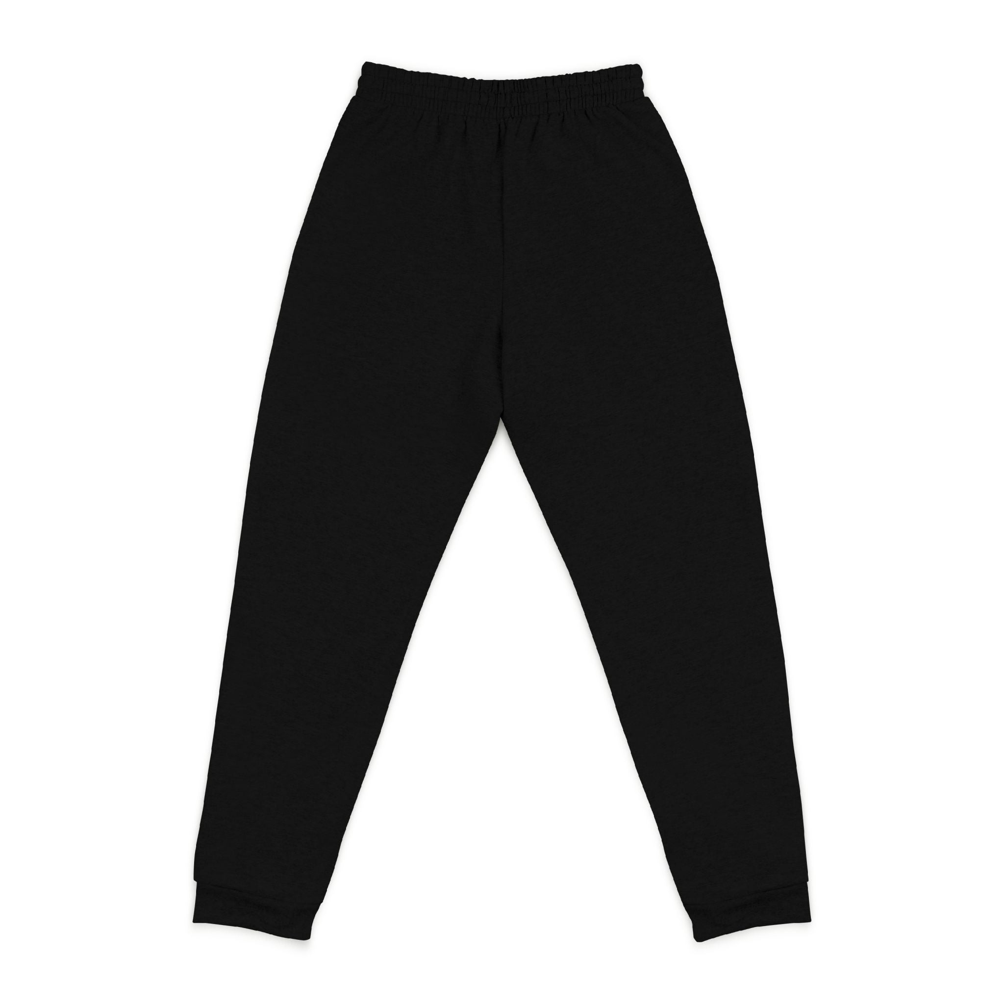 Embroidered 'TFB' Charcoal Joggers — Cozy Casual Lounge Pants