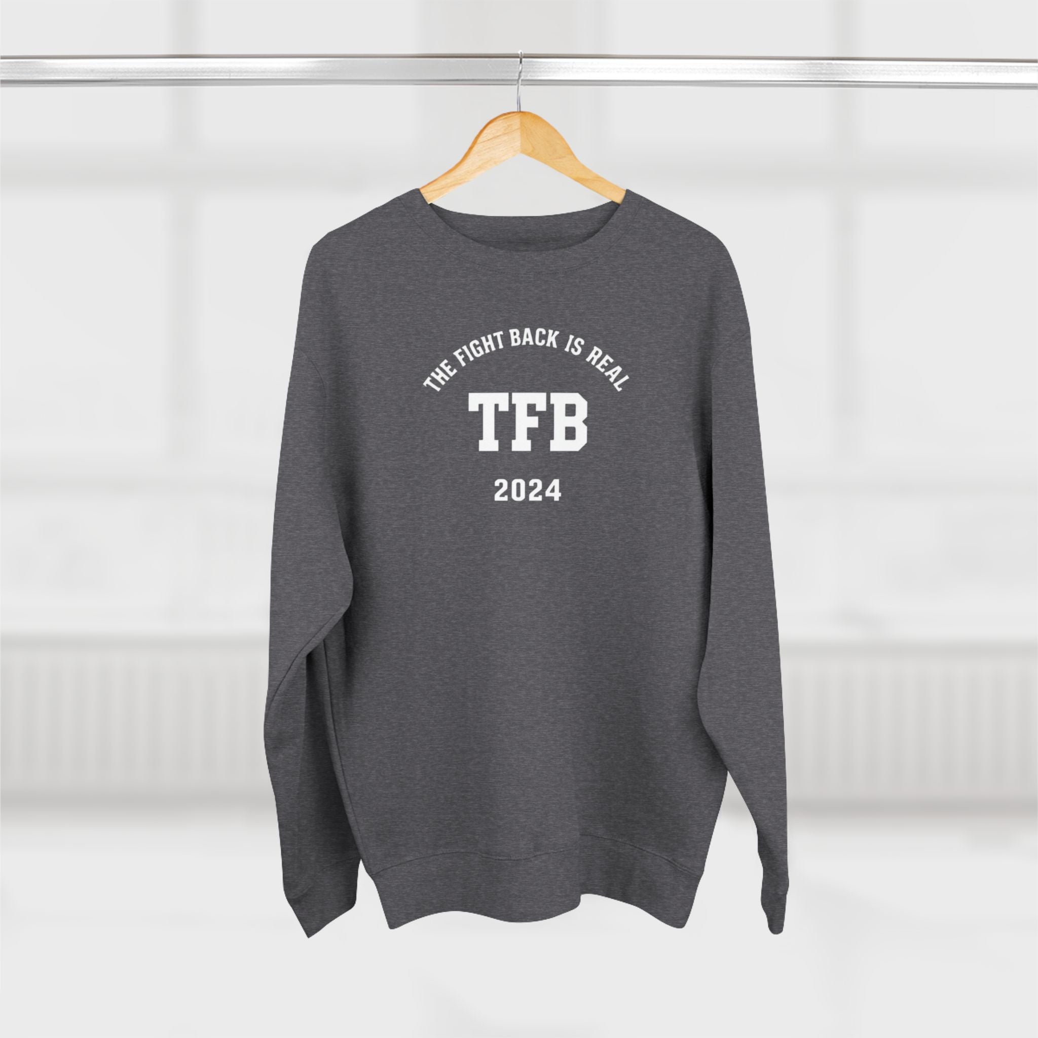 TFB 2024 Crewneck Sweatshirt — Minimal Arch Logo Pullover