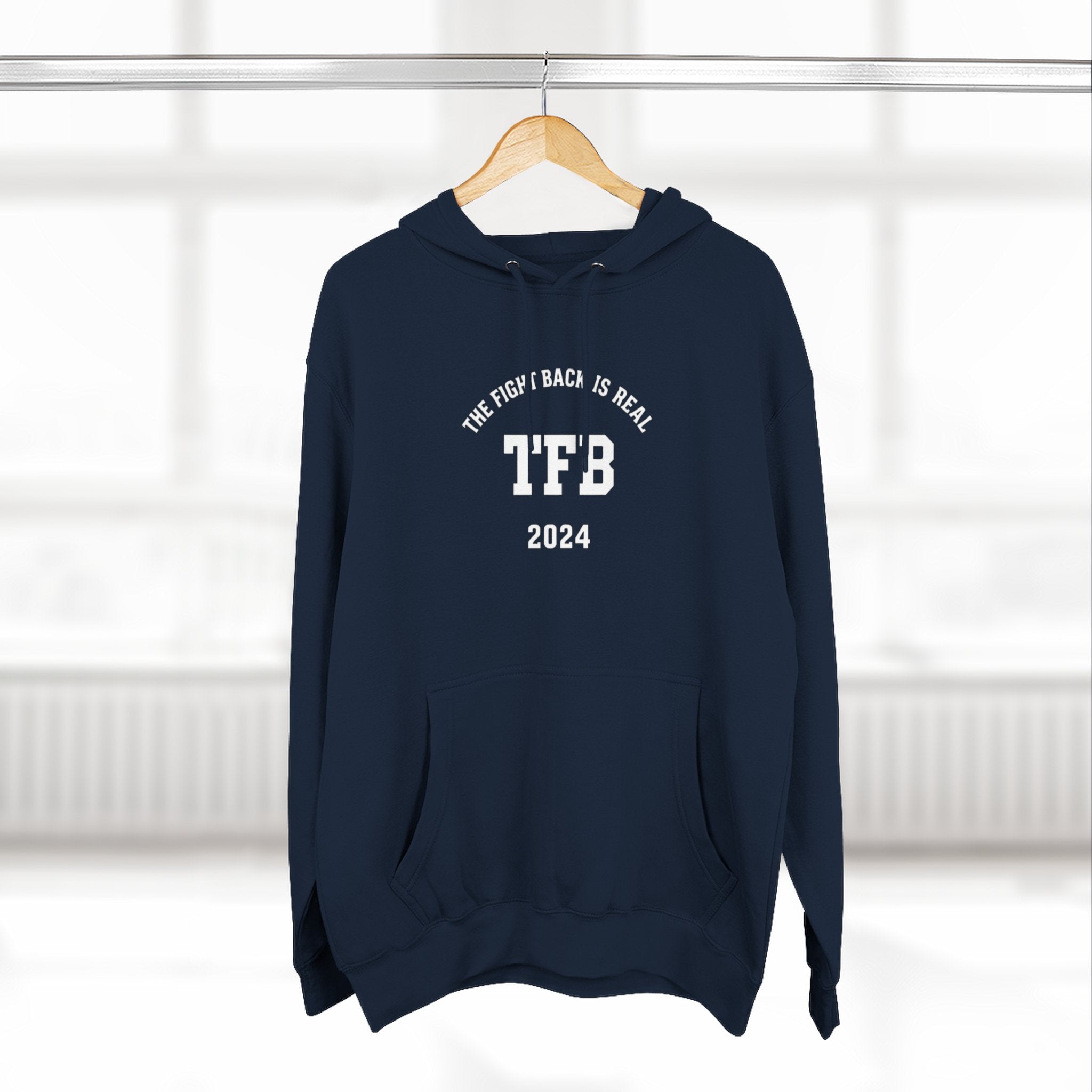 TFB 2024 Fleece Hoodie — Minimal Collegiate Pullover