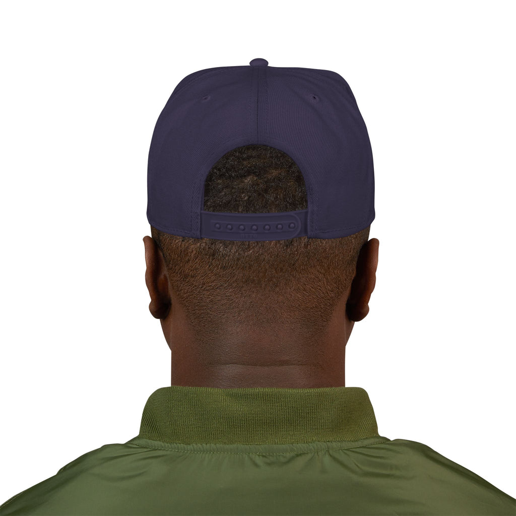 Embroidered Snapback Cap — Retro 'TB' Crest Hat