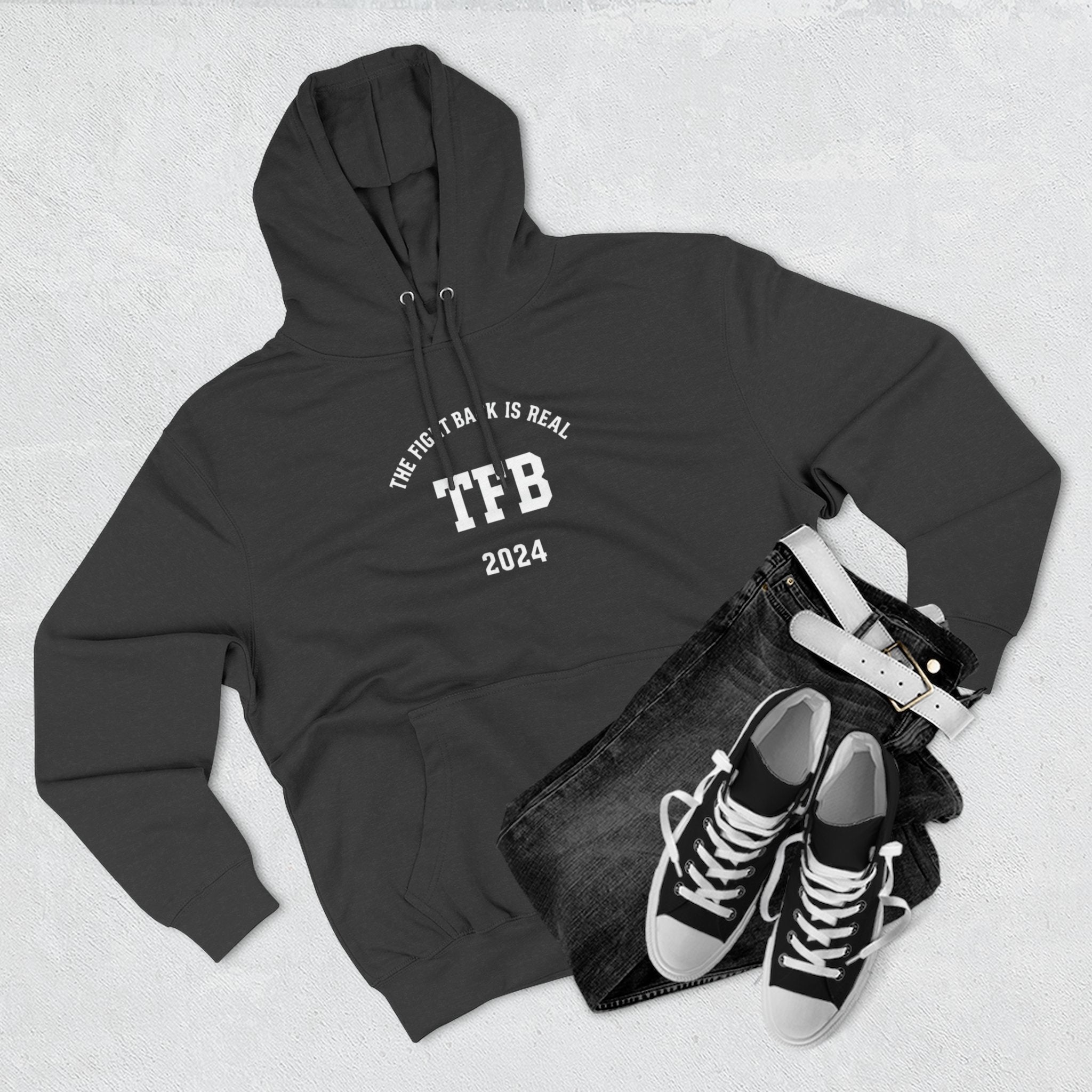 TFB 2024 Fleece Hoodie — Minimal Collegiate Pullover