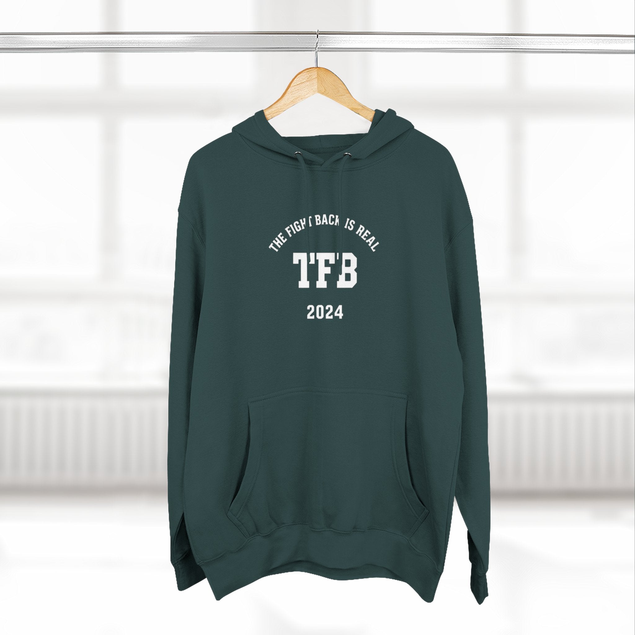 TFB 2024 Fleece Hoodie — Minimal Collegiate Pullover