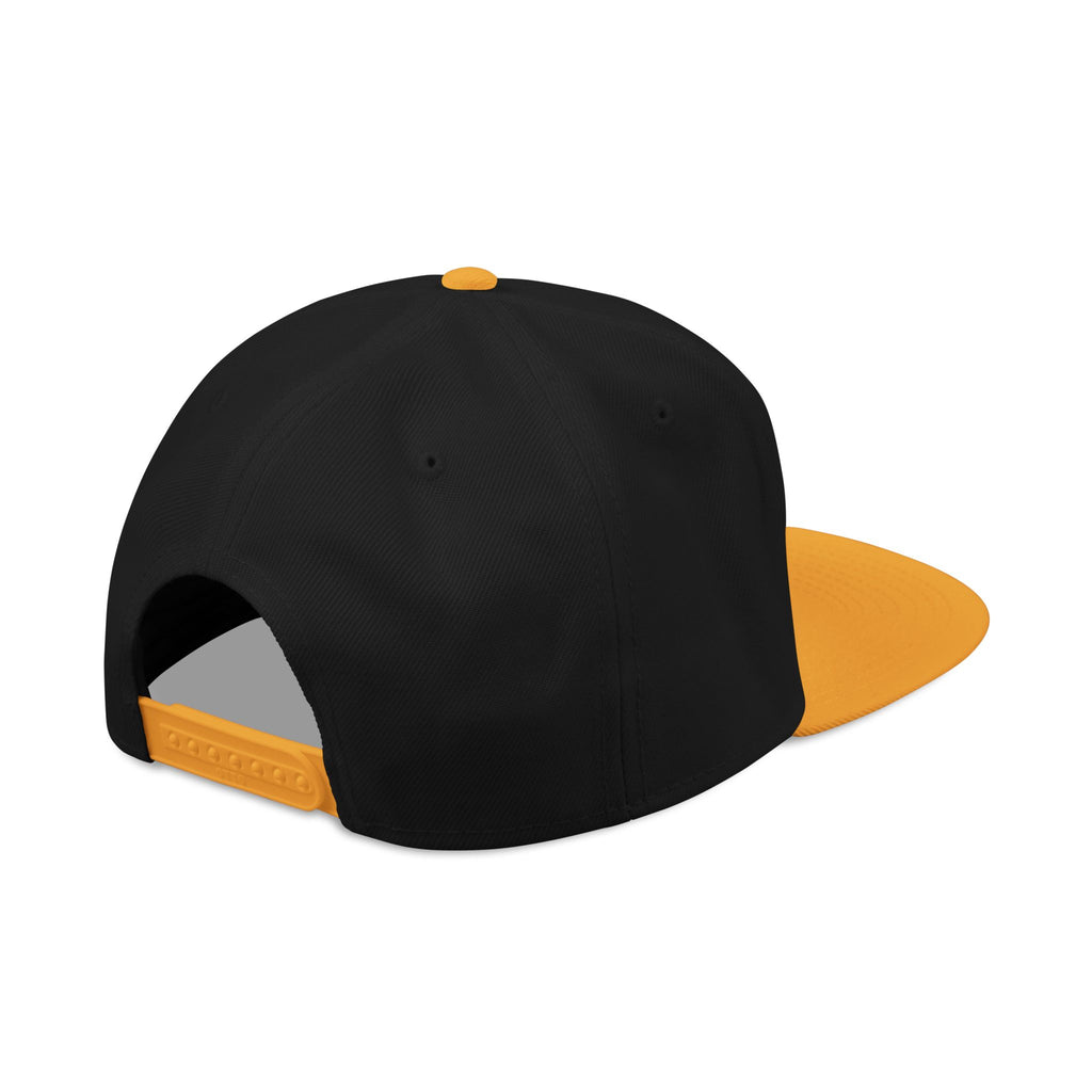 Embroidered Snapback Cap — Retro 'TB' Crest Hat