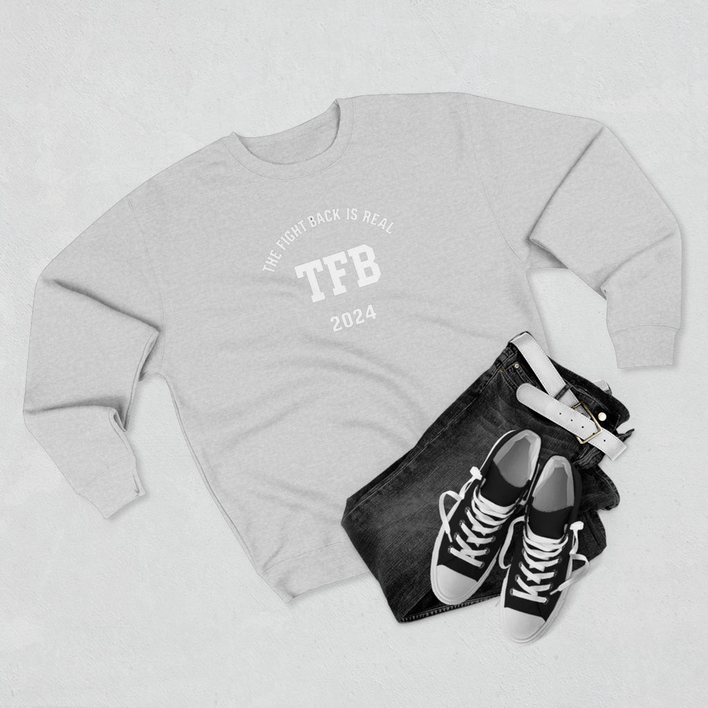 TFB 2024 Crewneck Sweatshirt — Minimal Arch Logo Pullover