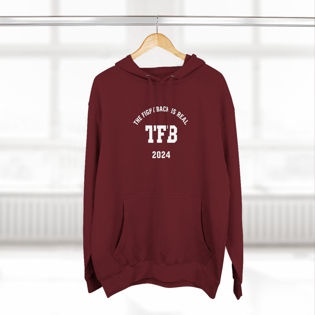 TFB 2024 Fleece Hoodie — Minimal Collegiate Pullover