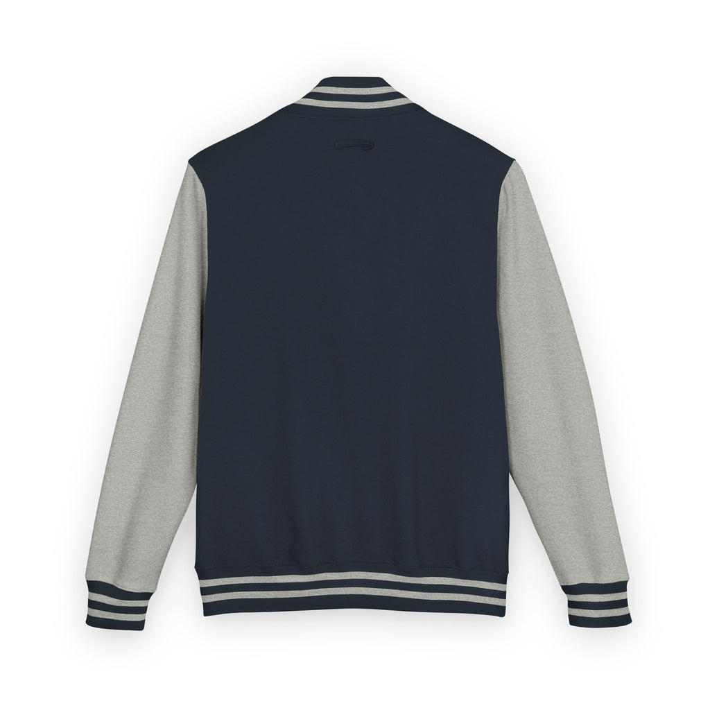 Letterman Jacket — 'TFB' Retro Varsity Coat (Red & White)