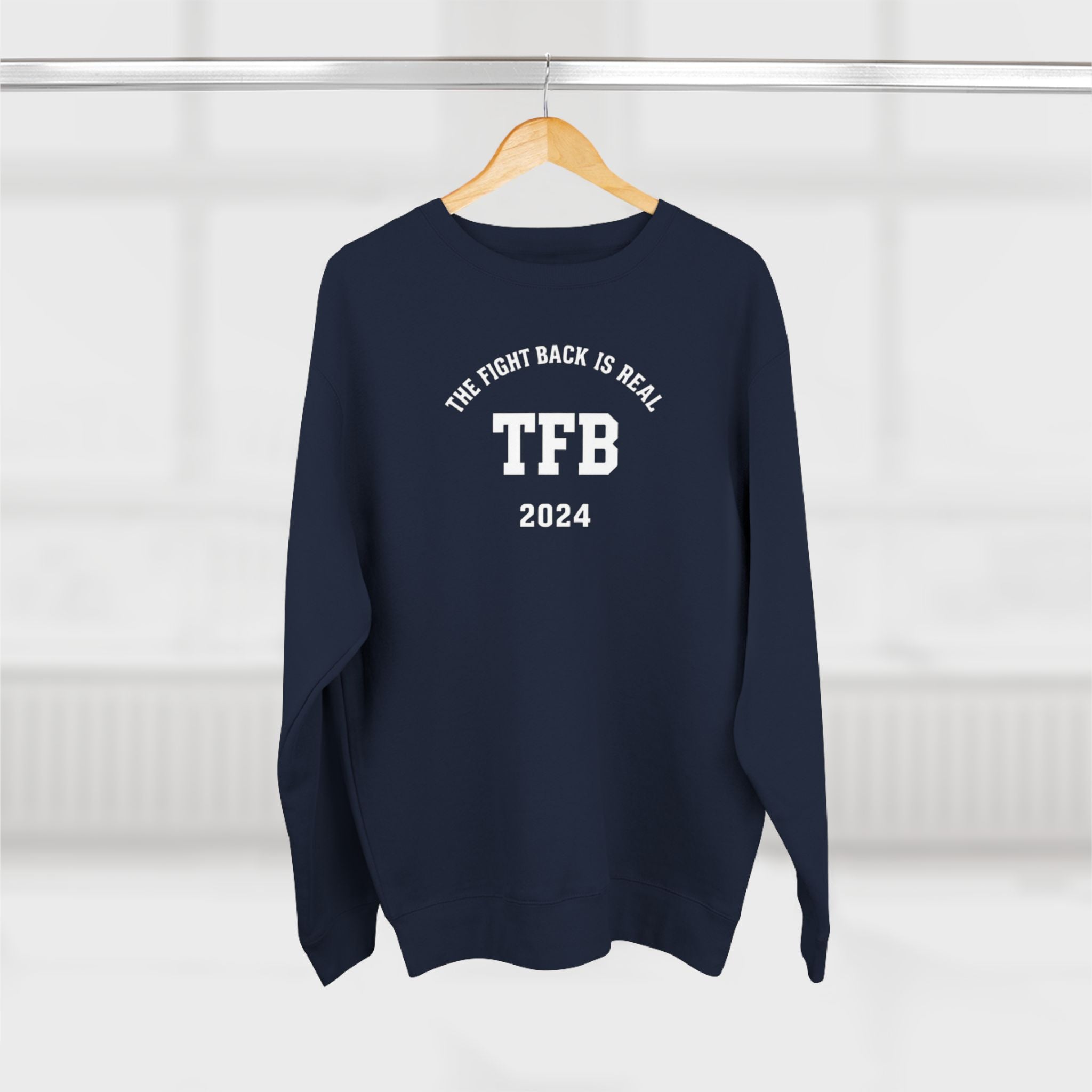 TFB 2024 Crewneck Sweatshirt — Minimal Arch Logo Pullover