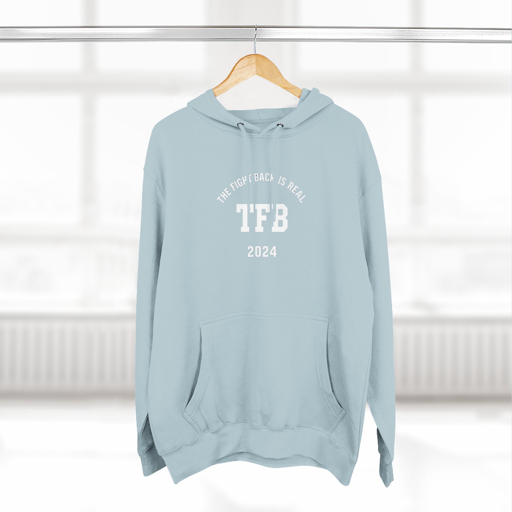 TFB 2024 Fleece Hoodie — Minimal Collegiate Pullover