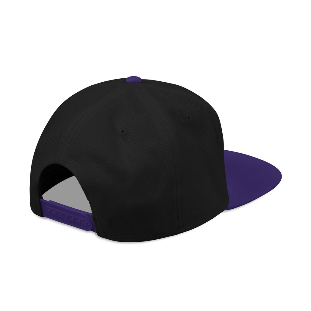 Embroidered Snapback Cap — Retro 'TB' Crest Hat