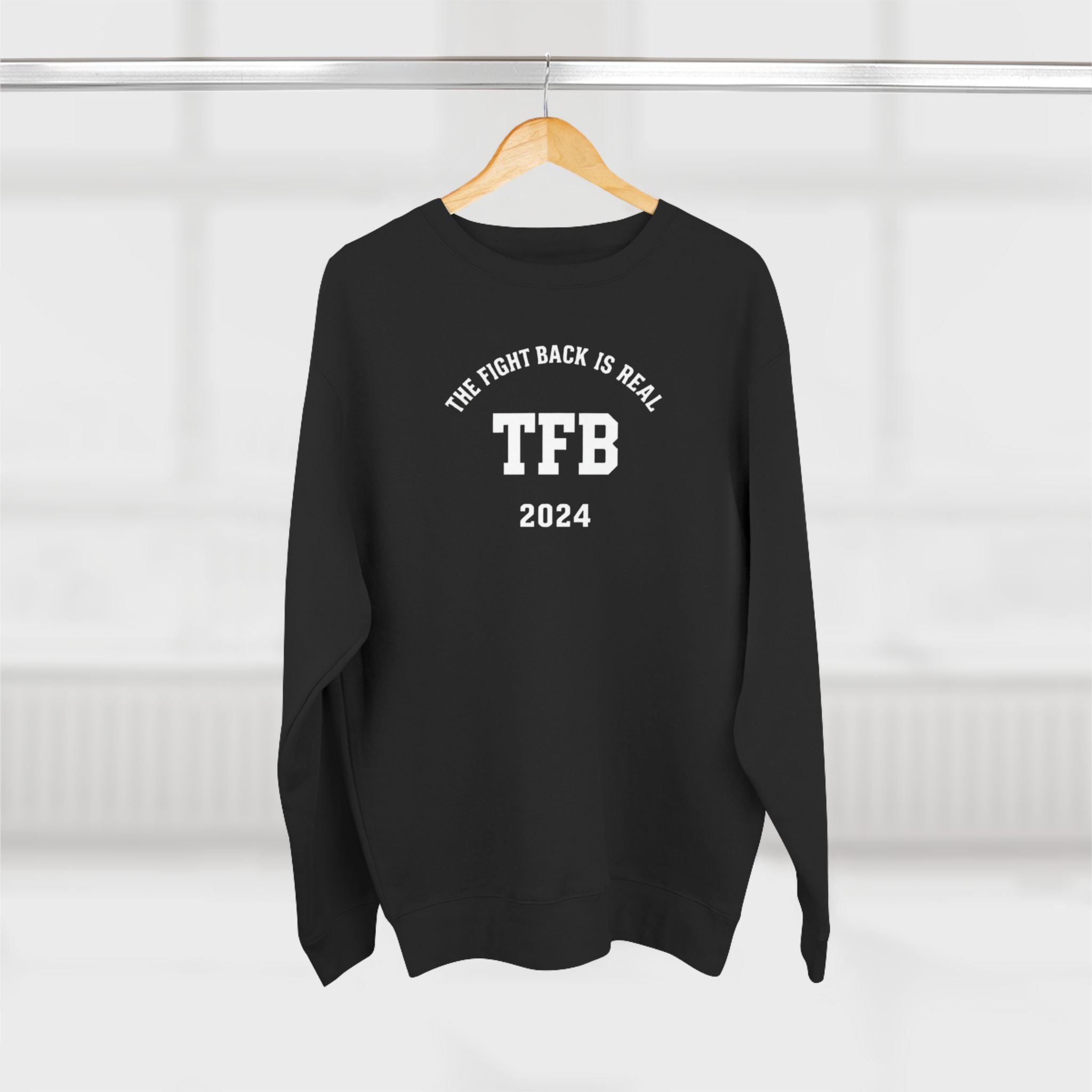 TFB 2024 Crewneck Sweatshirt — Minimal Arch Logo Pullover
