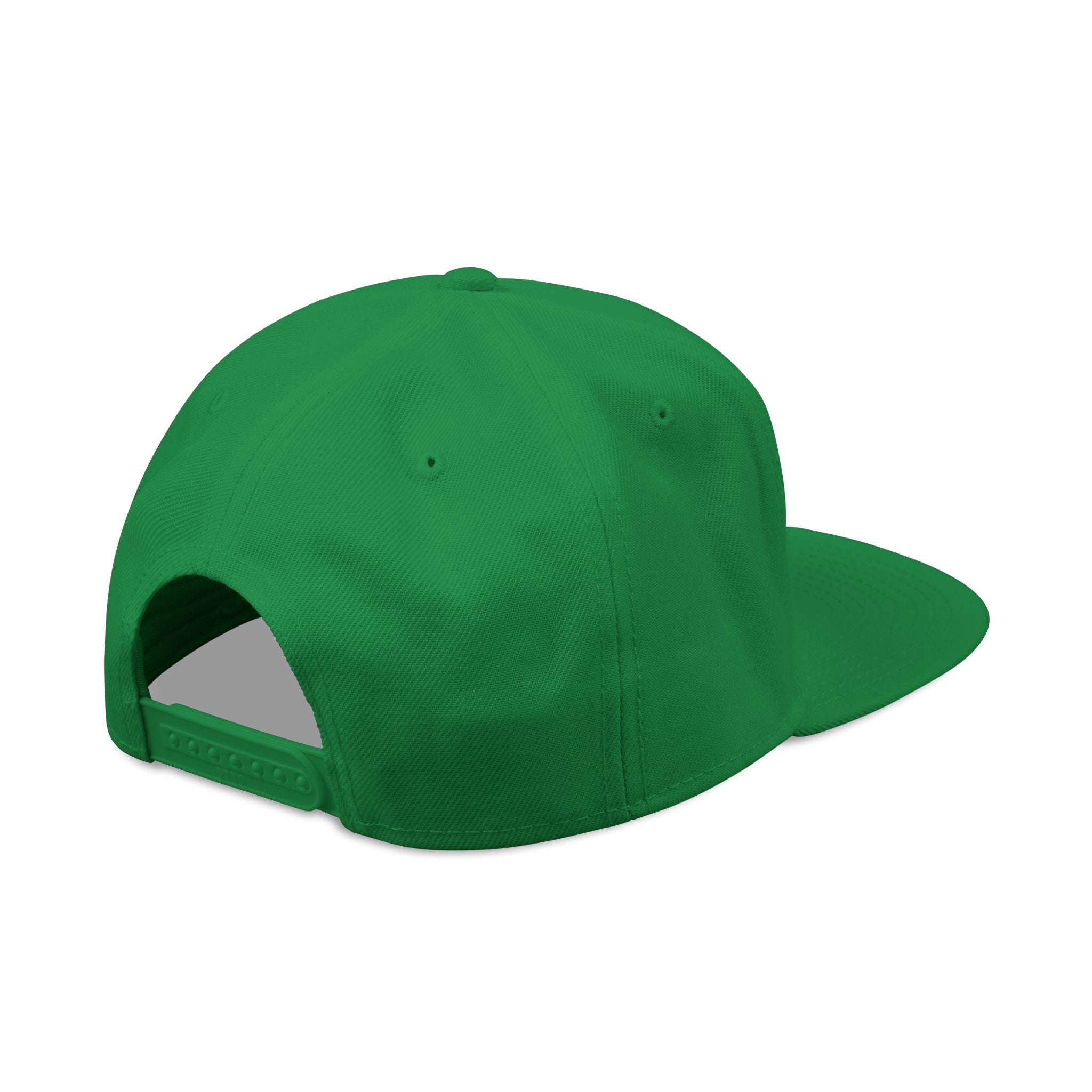 Embroidered Snapback Cap — Retro 'TB' Crest Hat