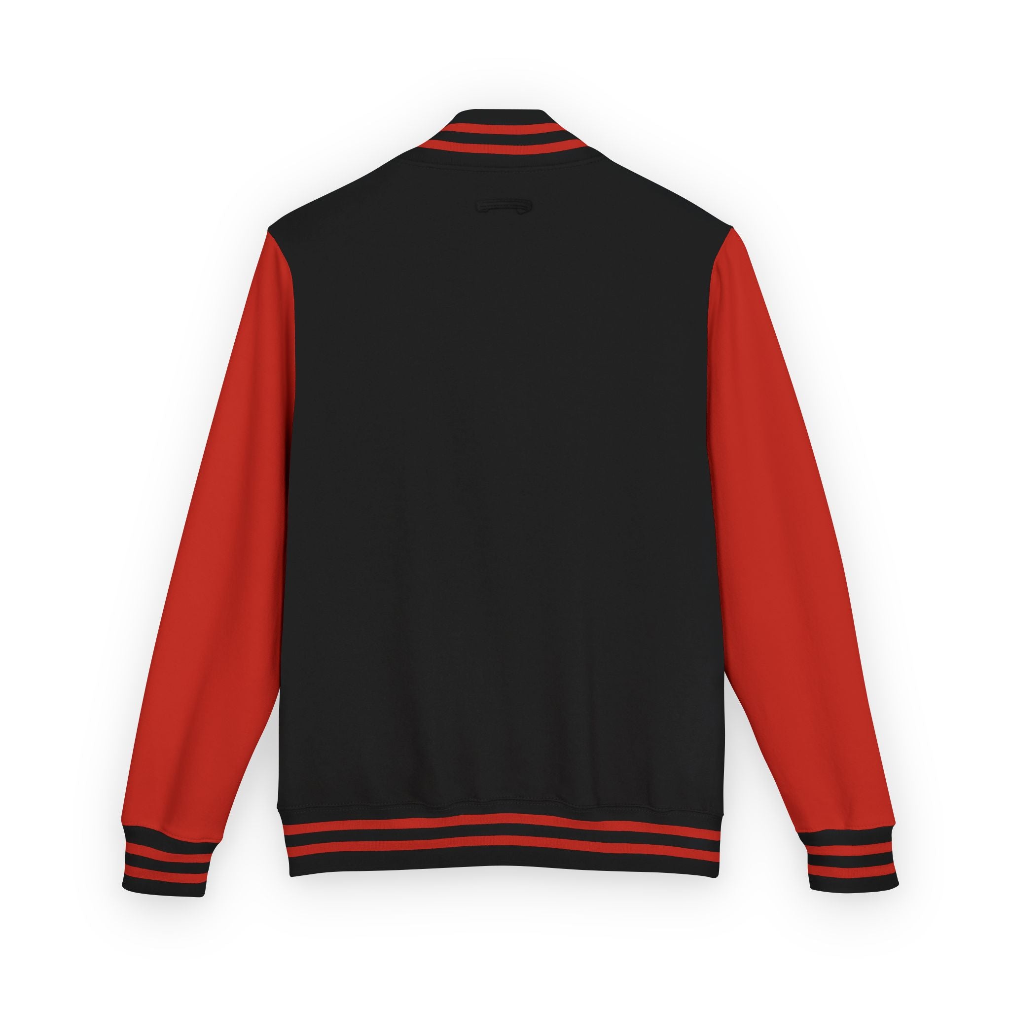 Letterman Jacket — 'TFB' Retro Varsity Coat (Red & White)