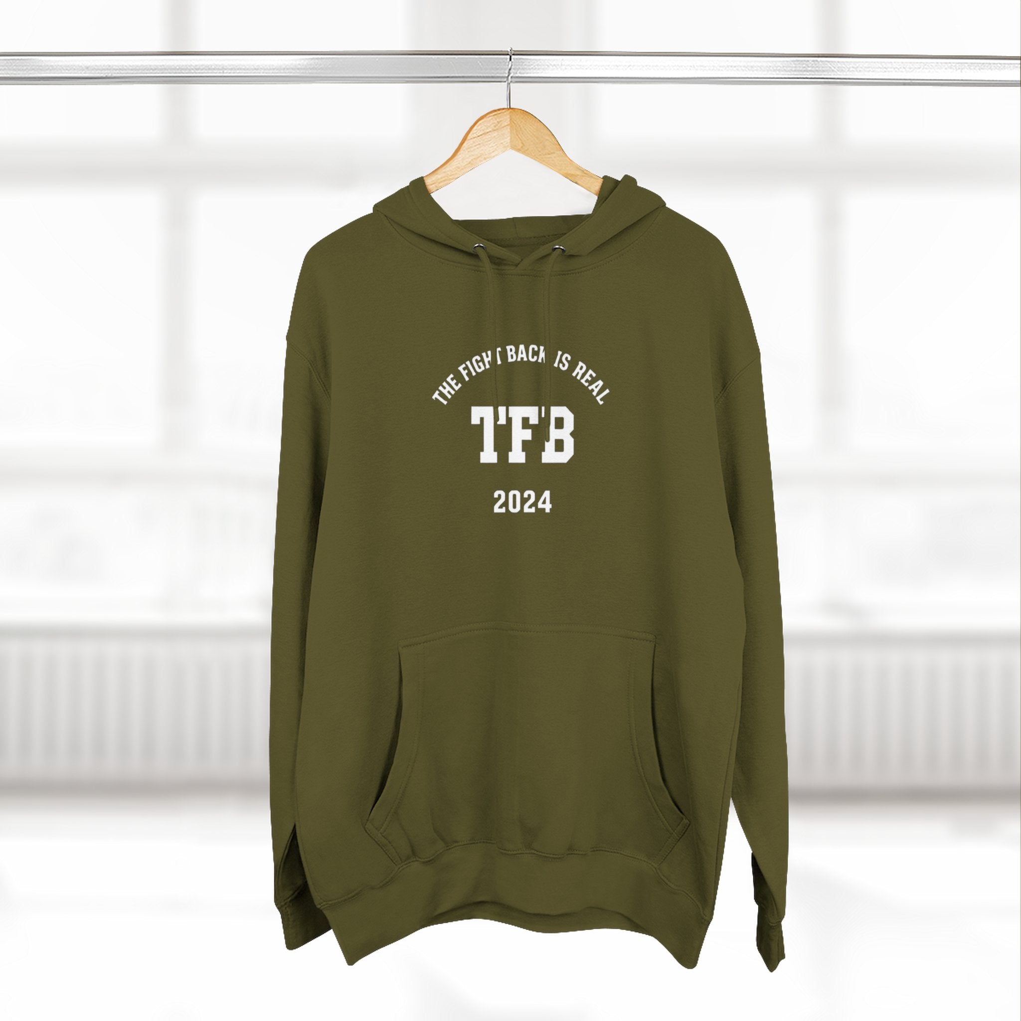 TFB 2024 Fleece Hoodie — Minimal Collegiate Pullover