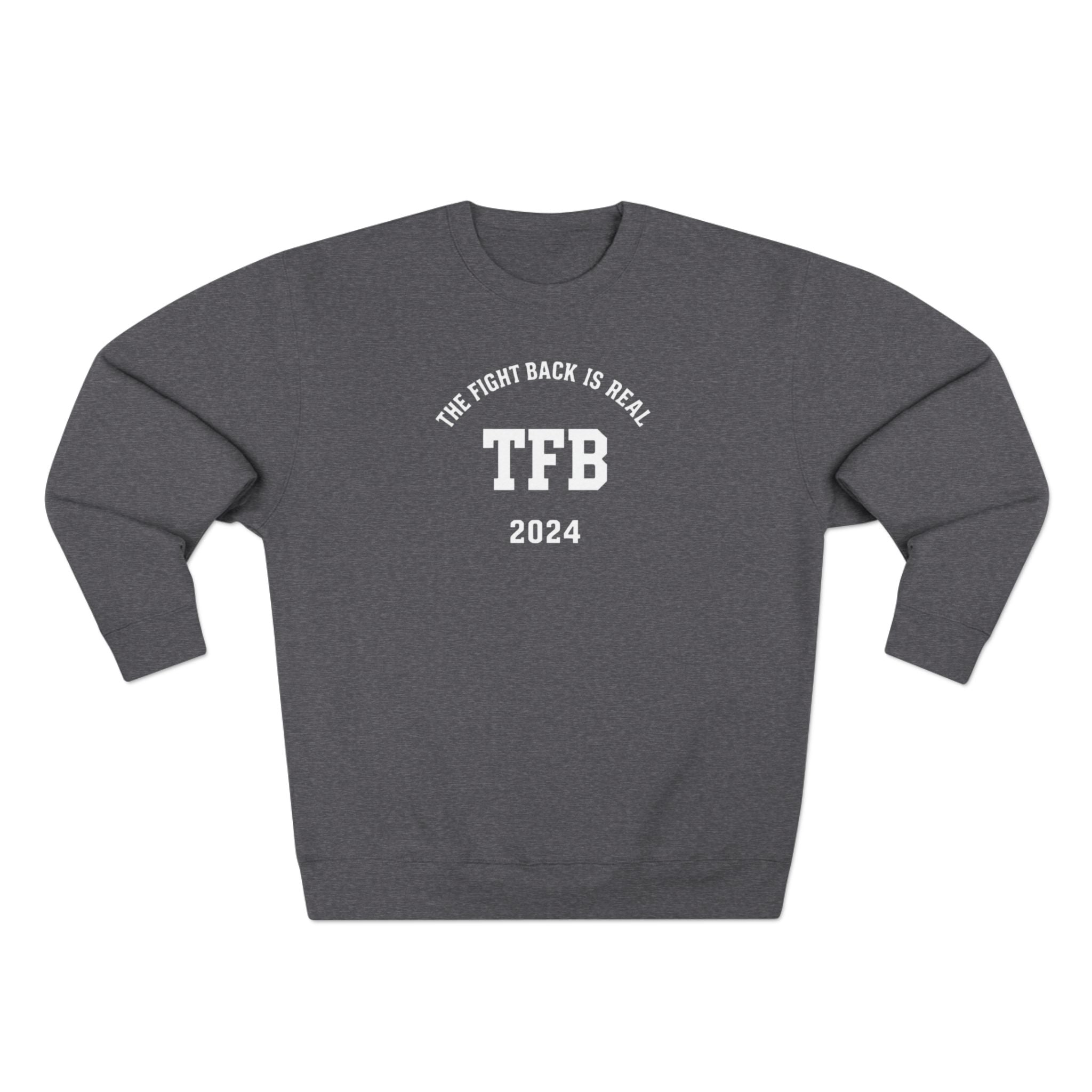 TFB 2024 Crewneck Sweatshirt — Minimal Arch Logo Pullover