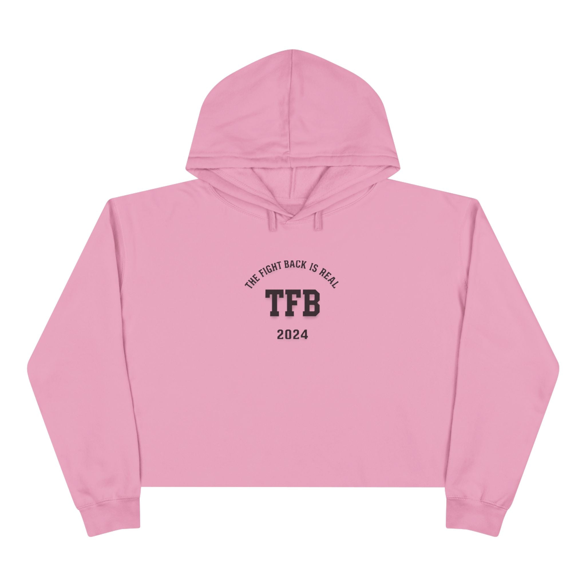 Cropped Hoodie — TFB 2024 Minimalist Arch Logo