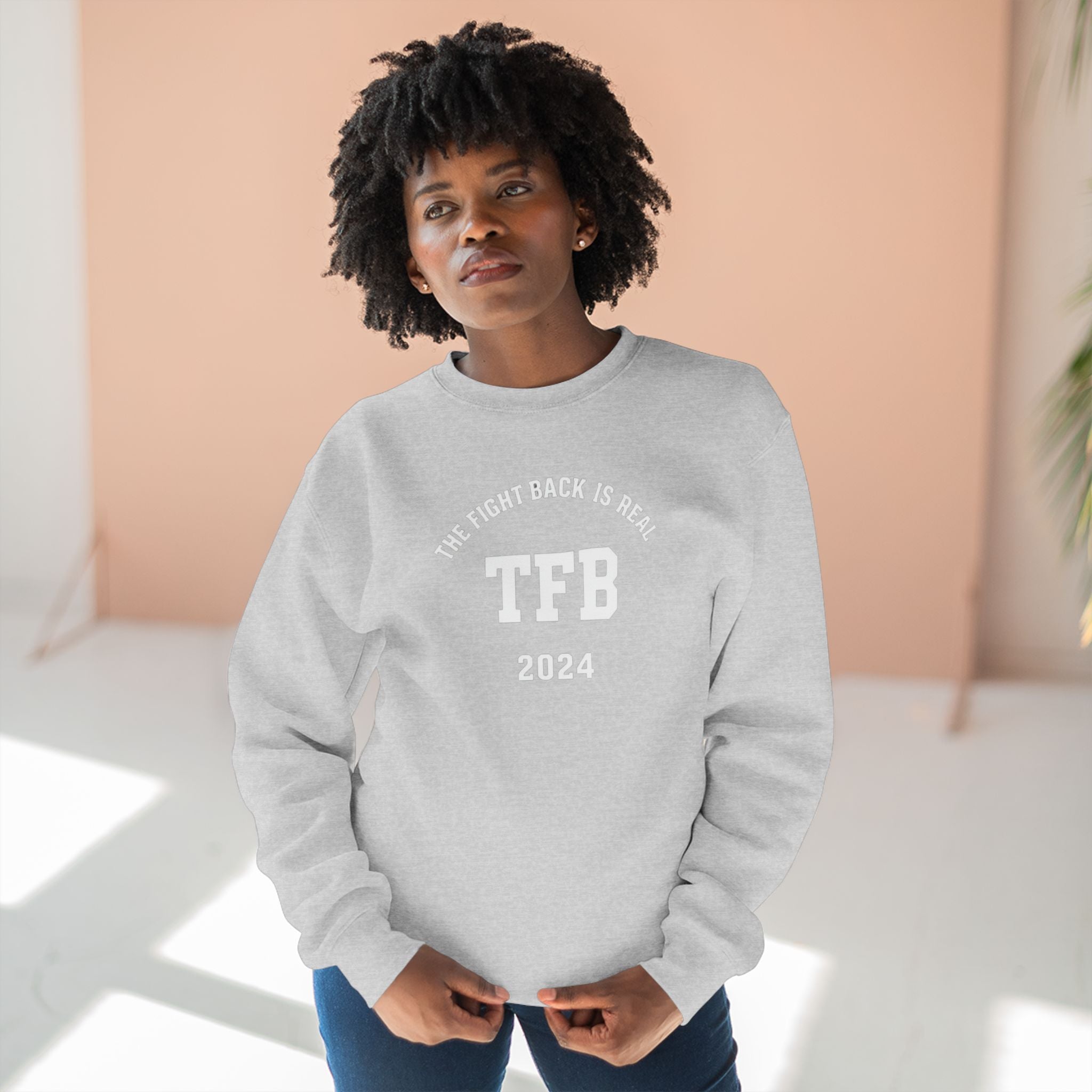 TFB 2024 Crewneck Sweatshirt — Minimal Arch Logo Pullover