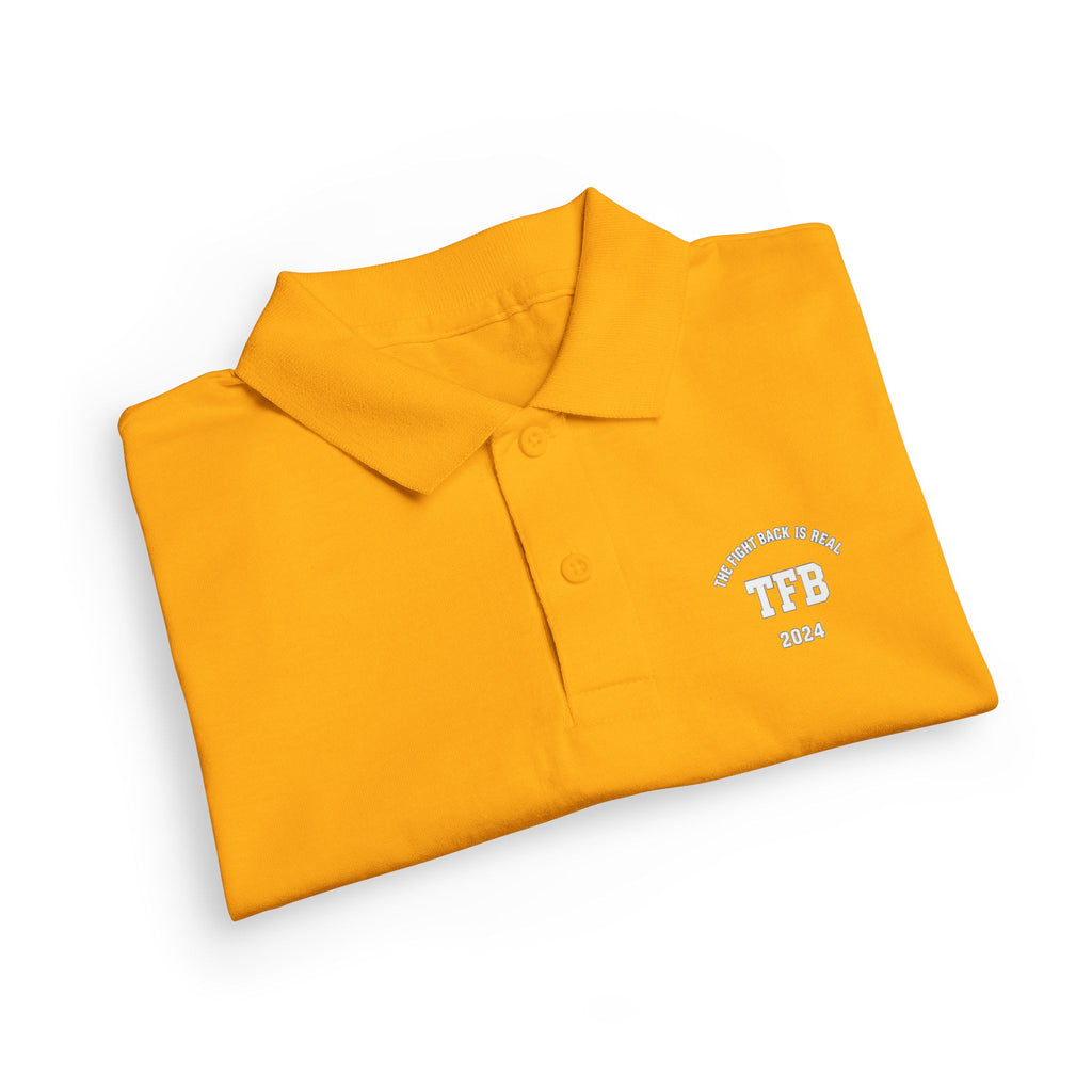 Youth Polo Shirt — Small White Arch Logo School Uniform