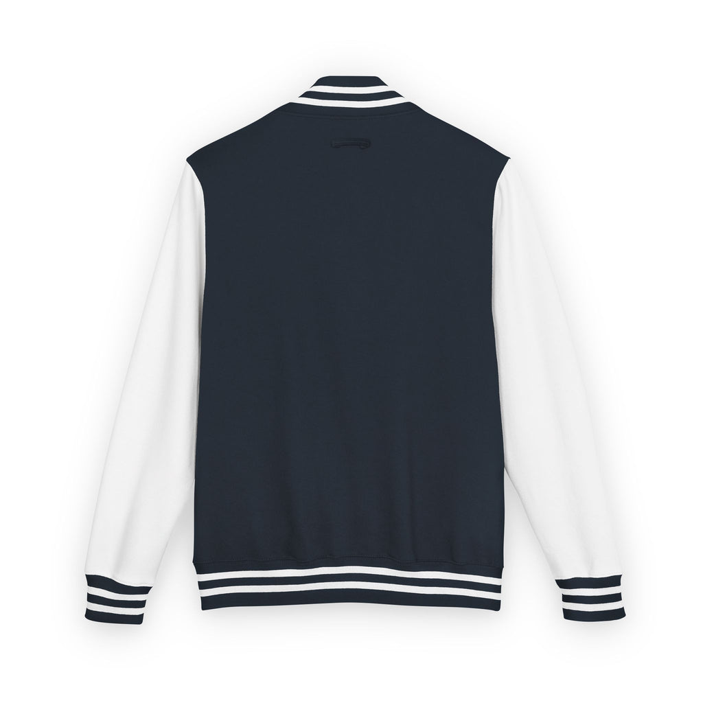 Letterman Jacket — 'TFB' Retro Varsity Coat (Red & White)