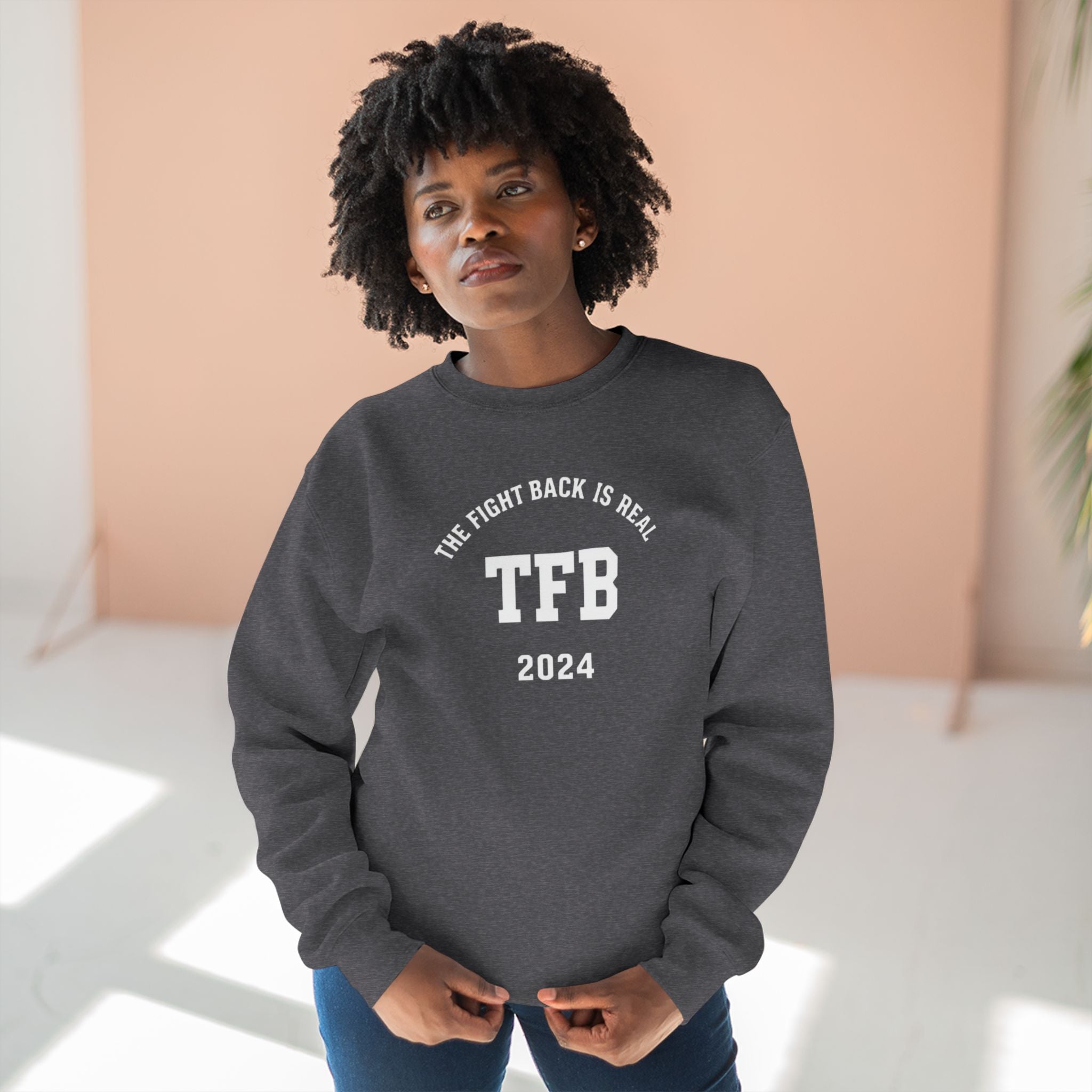 TFB 2024 Crewneck Sweatshirt — Minimal Arch Logo Pullover