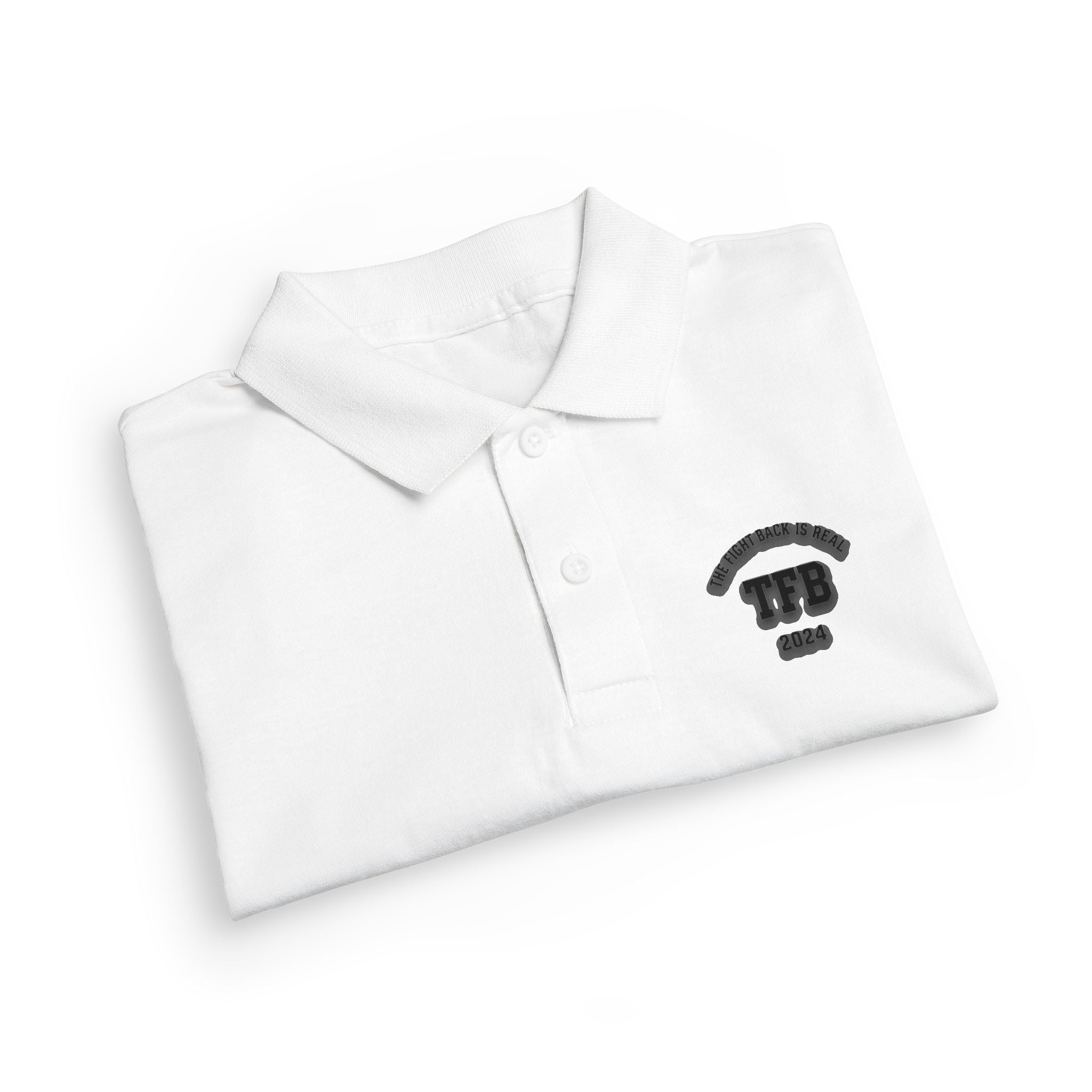 Kids Polo Shirt with Retro Telephone Icon — Youth DryBlend® Jersey Polo