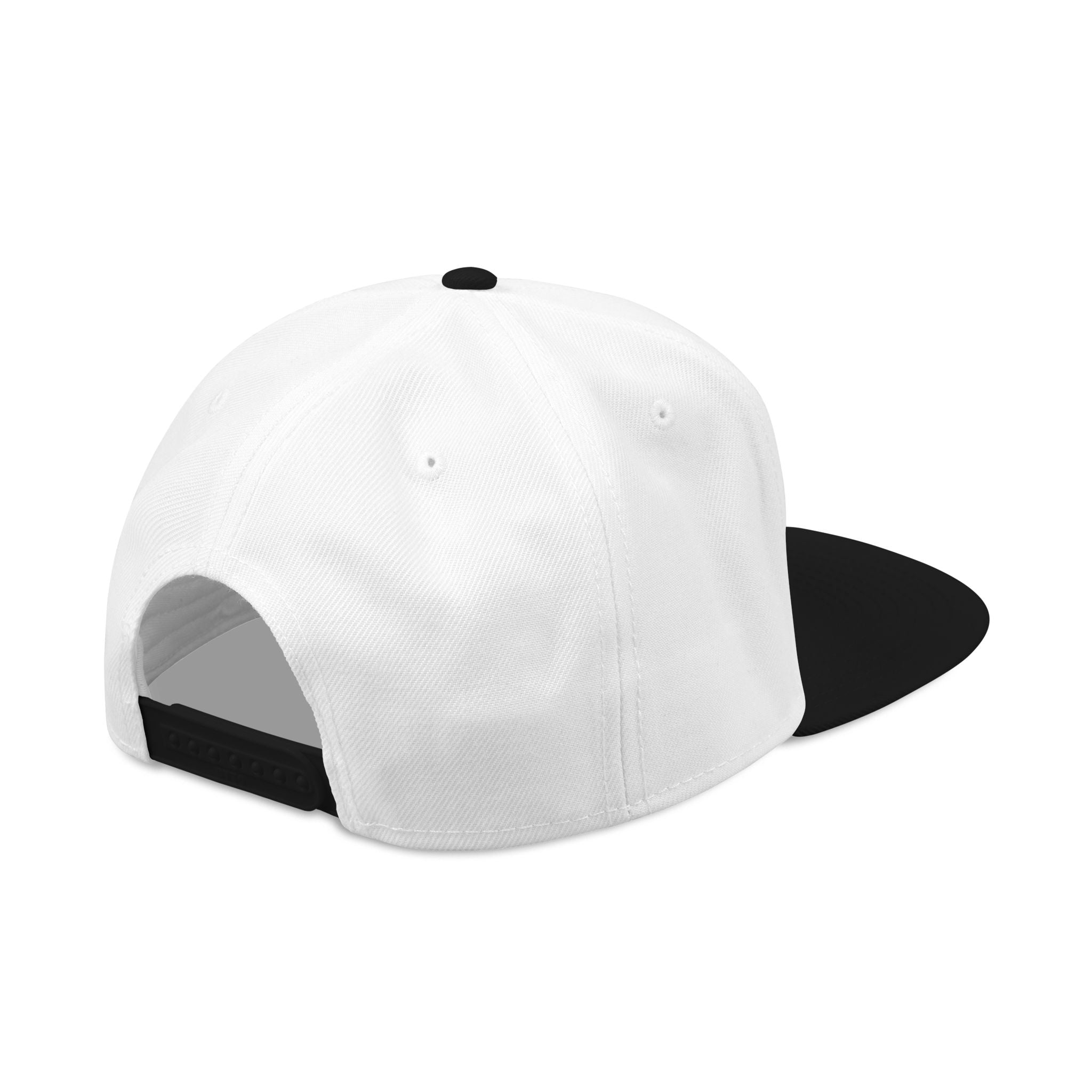 Embroidered Snapback Cap — Retro 'TB' Crest Hat