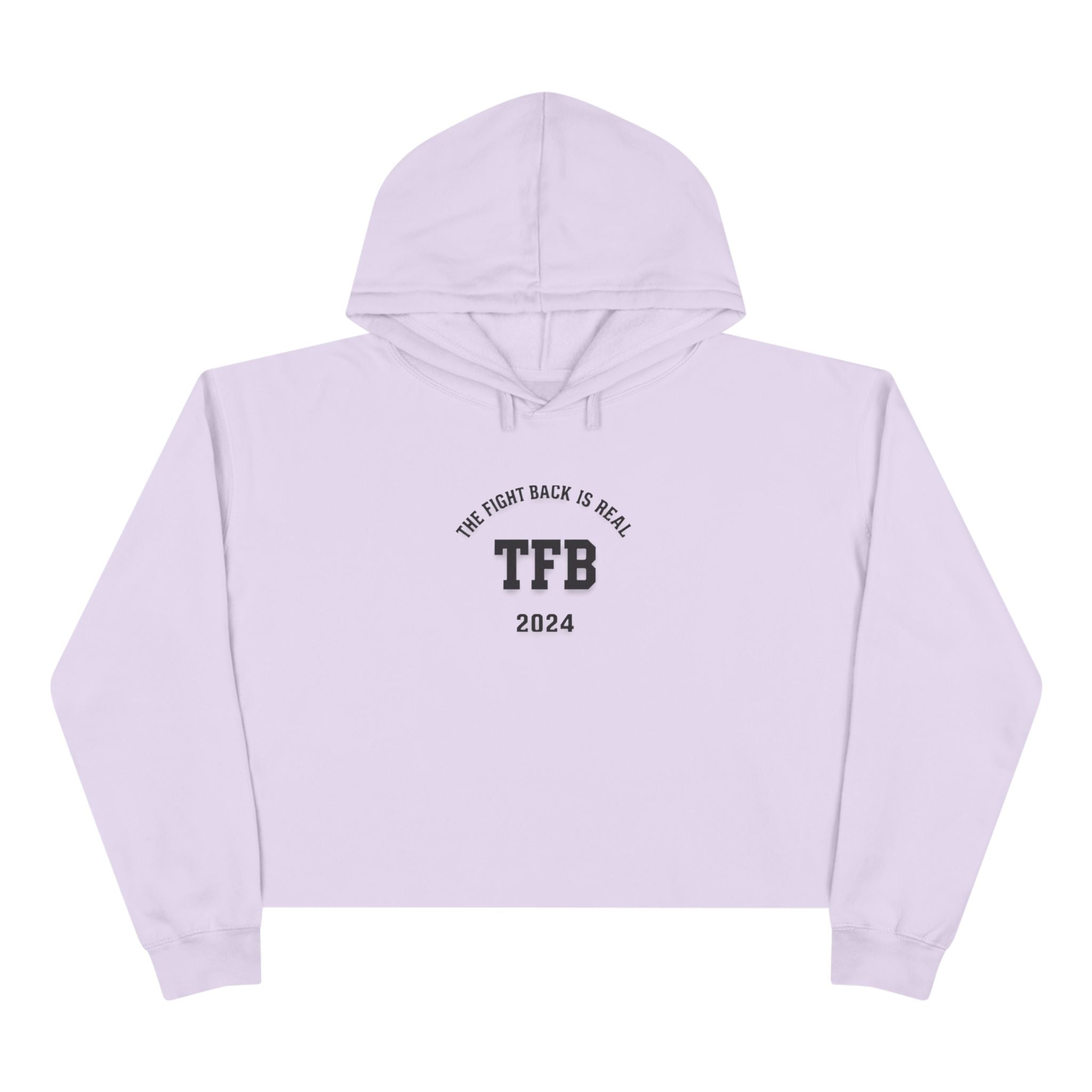 Cropped Hoodie — TFB 2024 Minimalist Arch Logo