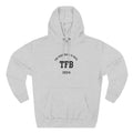 TFB 2024 Hoodie — 'The Fight Back Is Real' Minimal Logo Pullover