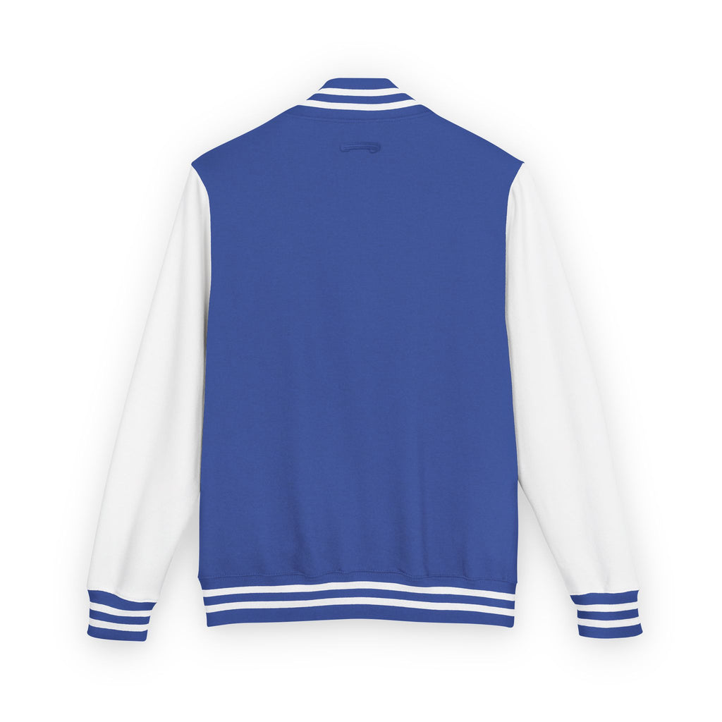 Letterman Jacket — 'TFB' Retro Varsity Coat (Red & White)