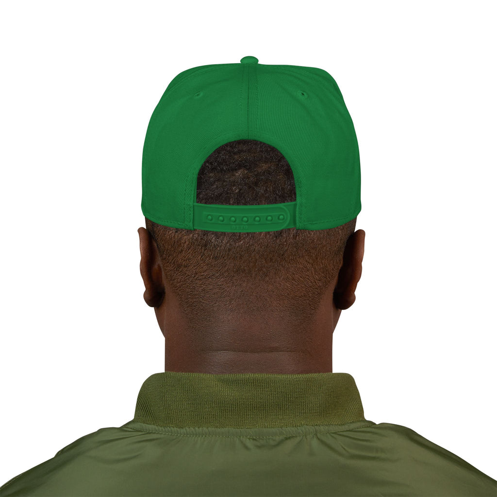 Embroidered Snapback Cap — Retro 'TB' Crest Hat