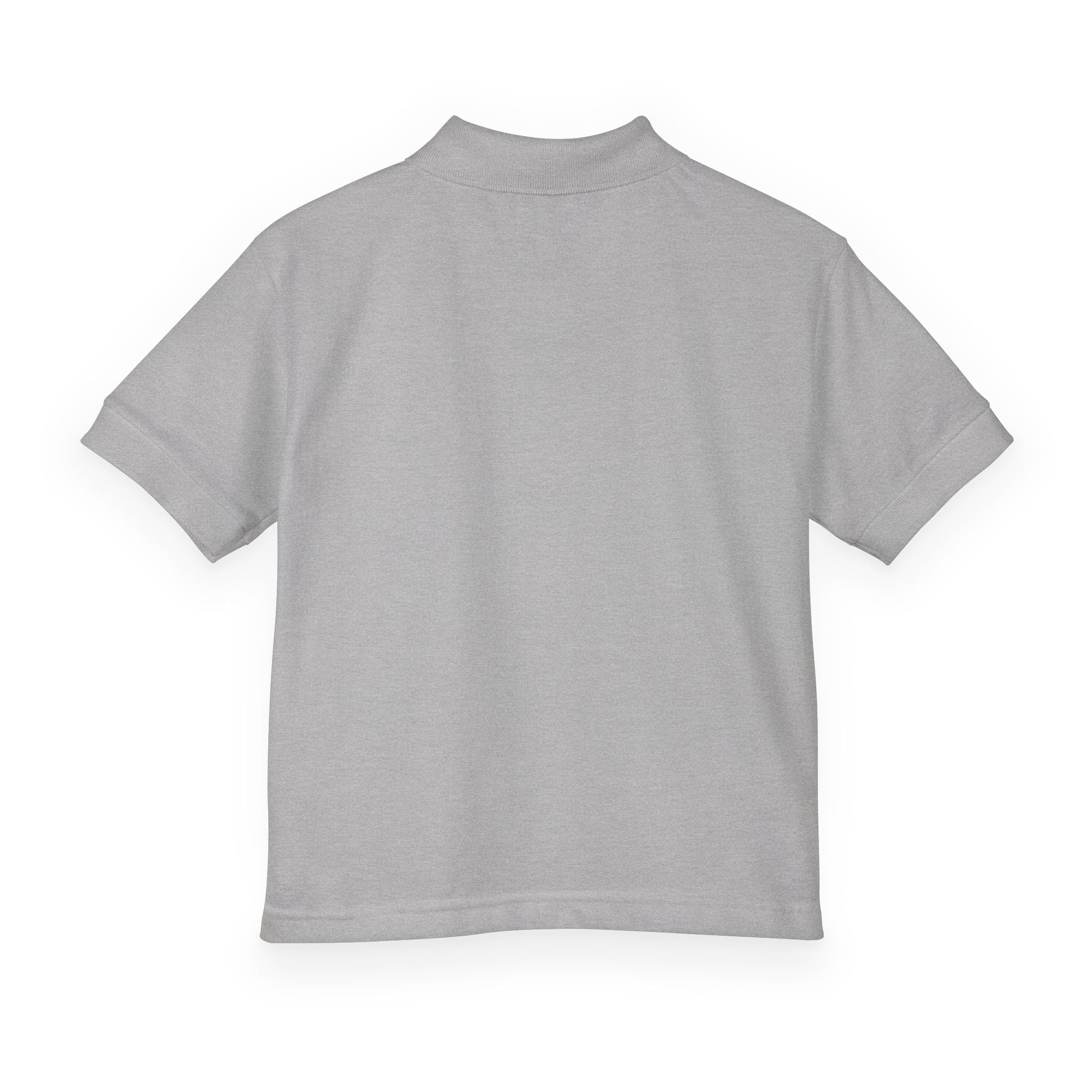 Youth Polo Shirt — Small White Arch Logo School Uniform