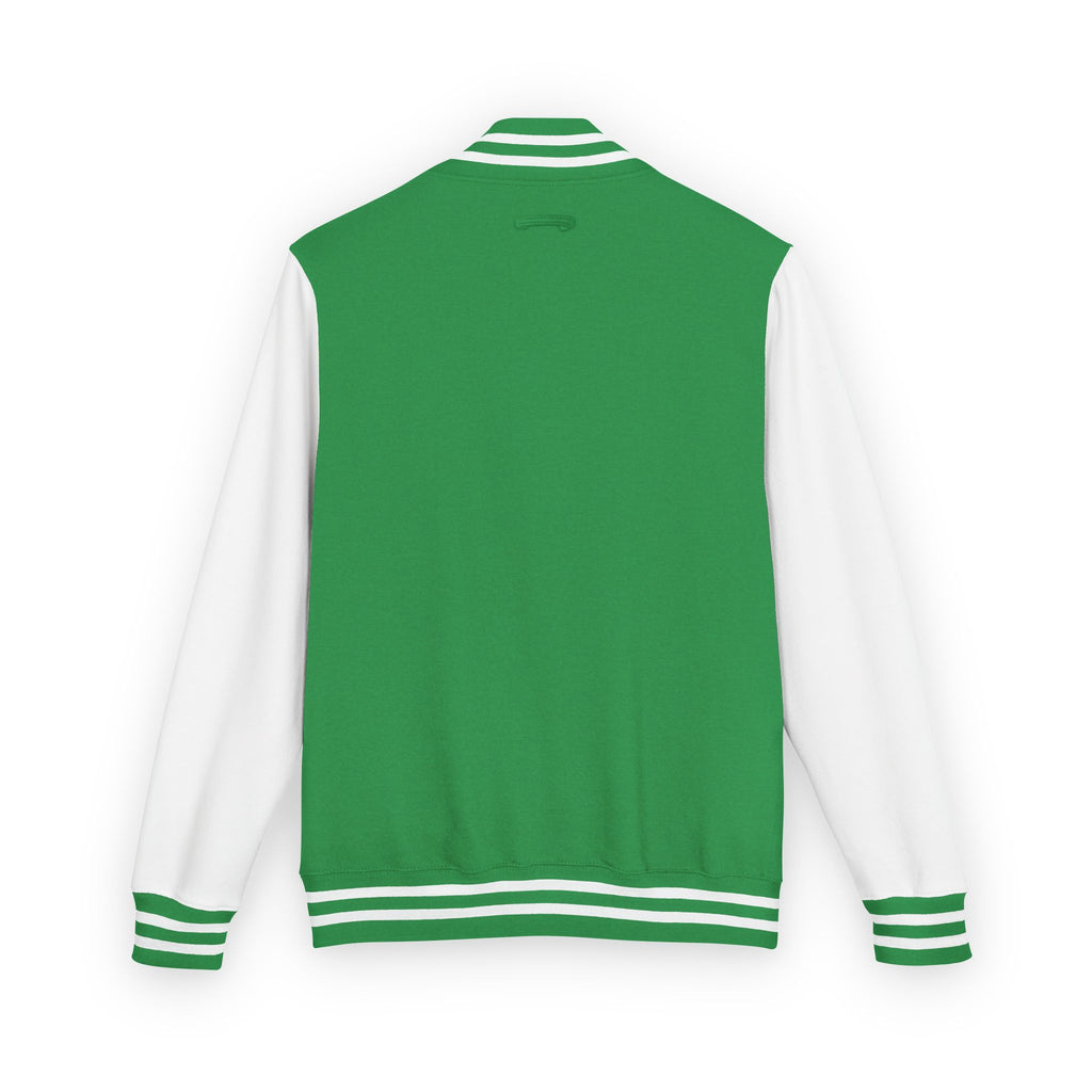 Letterman Jacket — 'TFB' Retro Varsity Coat (Red & White)
