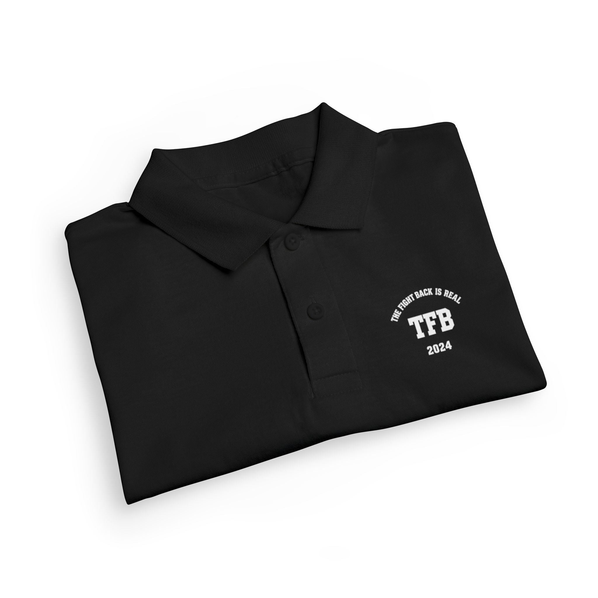 Youth Polo Shirt — Small White Arch Logo School Uniform