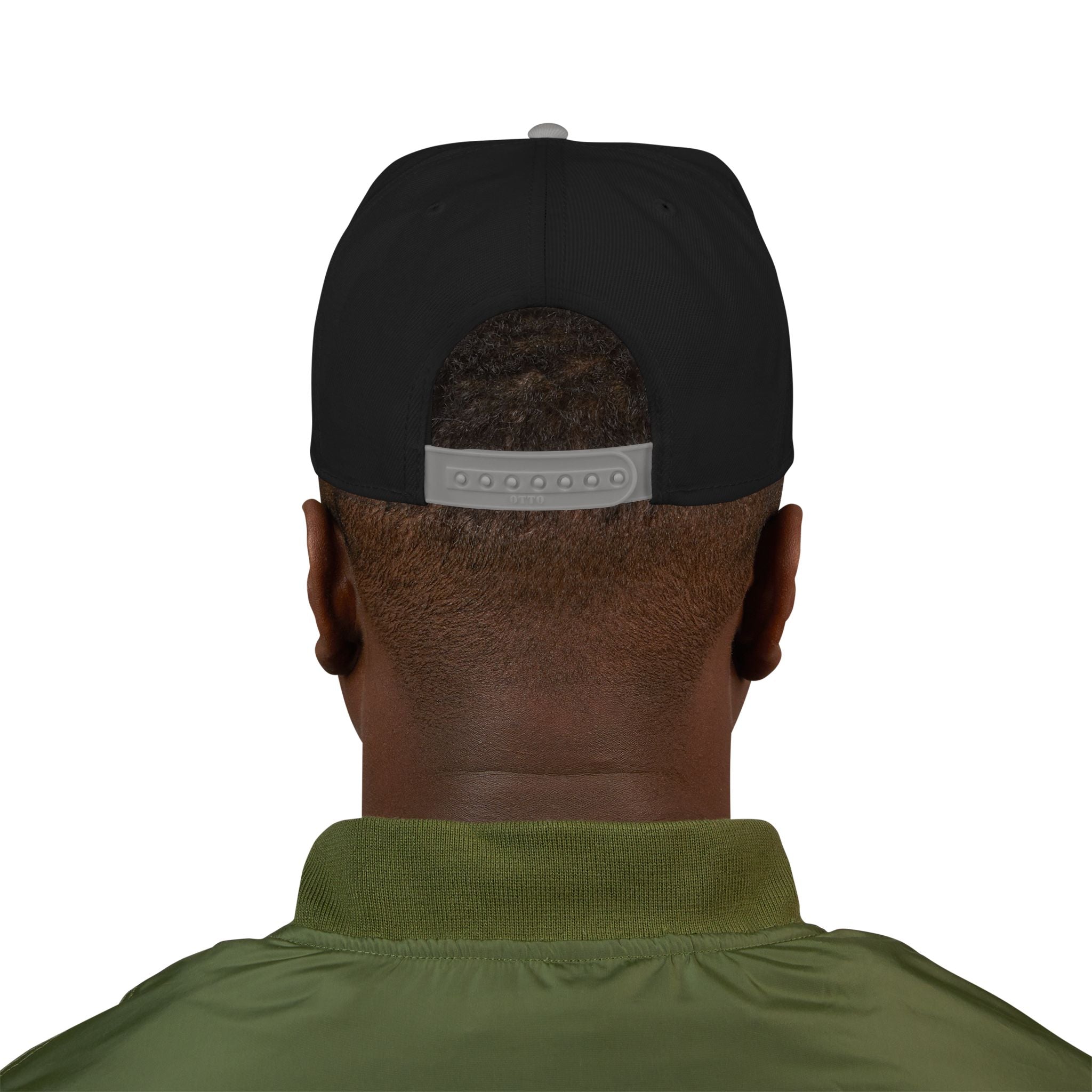 Embroidered Snapback Cap — Retro 'TB' Crest Hat