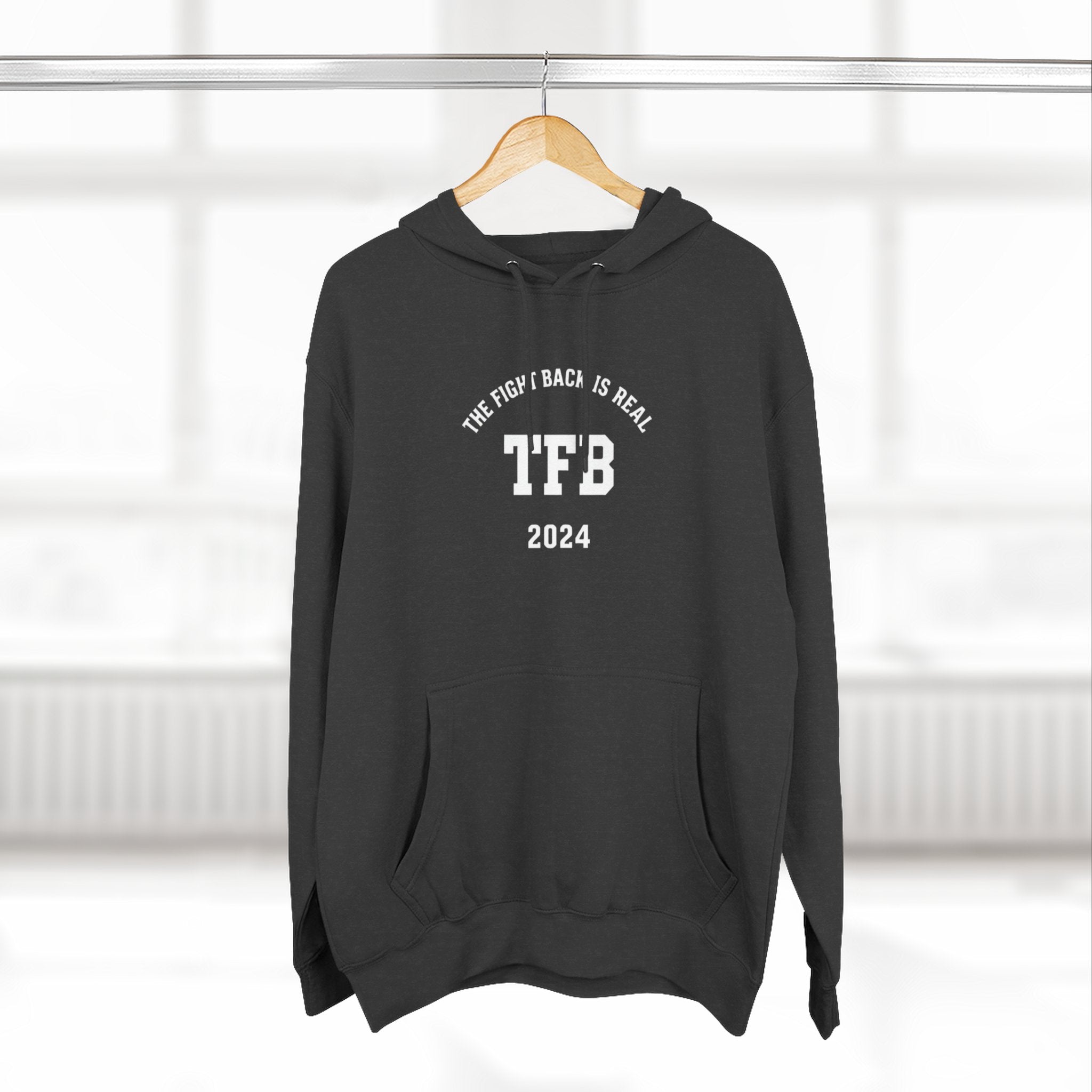 TFB 2024 Fleece Hoodie — Minimal Collegiate Pullover